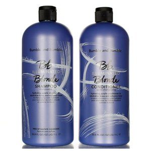 Bumble & Bumble Illuminated Blonde Shampoo and Conditioner 33.8oz/1L DUO…